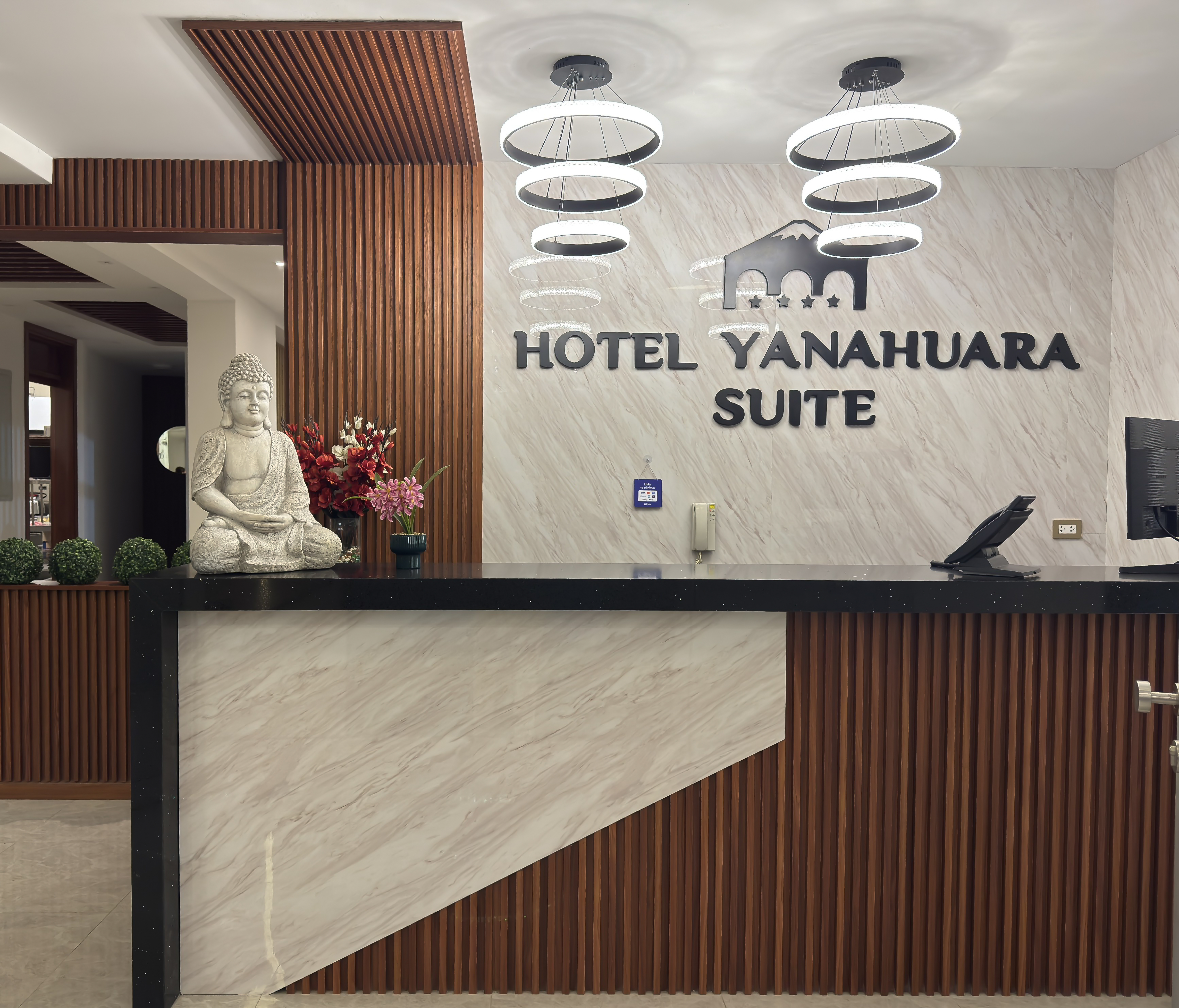 Recepción del Hotel Yanahuara Suite
